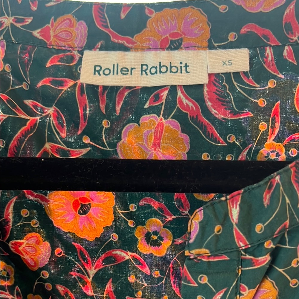 Roller Rabbit Pink Pleated Ruffled Sundress - Picture 2 of 3